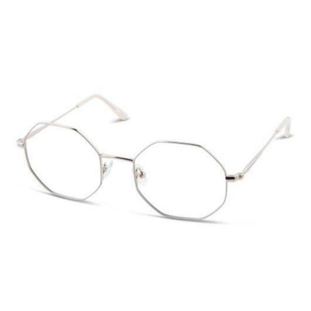 NEW Thin & Light QUILL White & Gold COCO Eyeglasses 48/19/145 with Case
